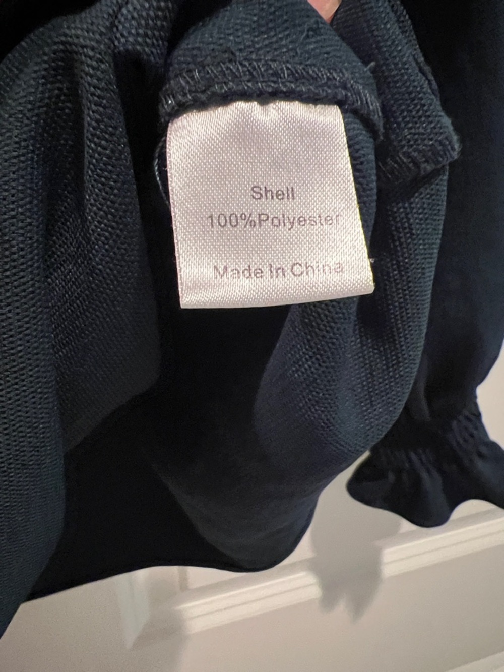 Avon Lane by Tuckernuck Women's Off-Shoulder Ruffle Blouse - Deep Teal - Picture 3 of 4